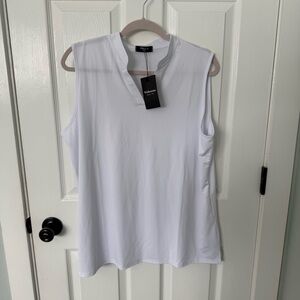 Vidusou White Tank XXL NWT